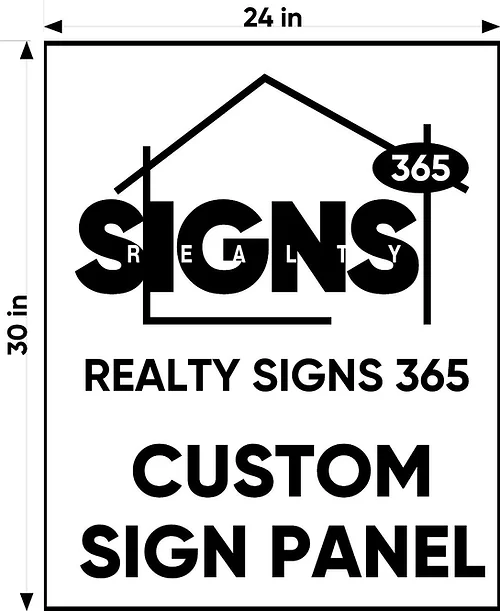 24"x30" sign panels